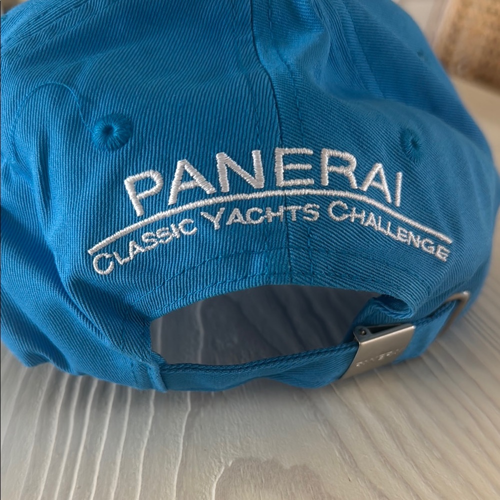 Panerai Classic Yacht Regatta Hat By Panerai Watch Co. Bahama Blue. - Picture 2 of 3